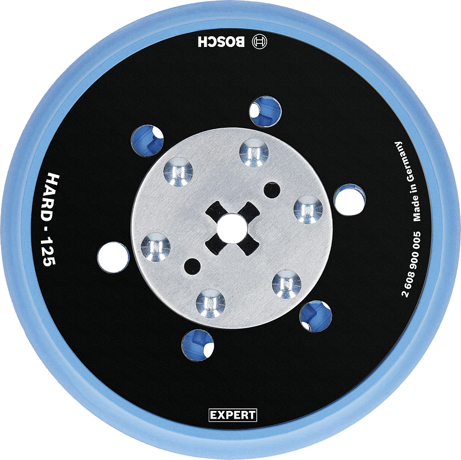 Bosch Plateau de ponçage dur Ø125 Multi-trous universel