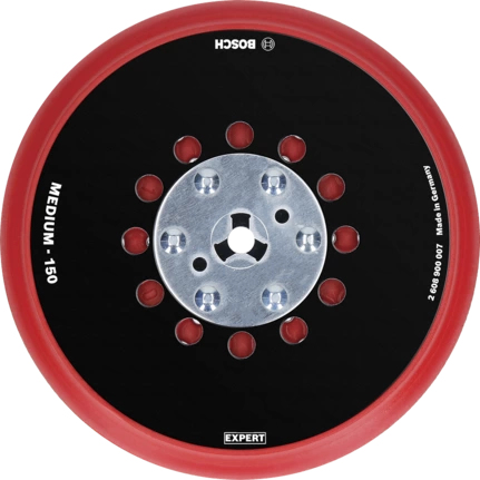 Bosch Expert Plateau de ponçage moyen 150mm Multihole Universel