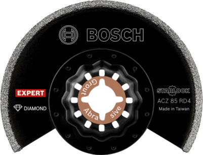 Bosch Diamant-Segmentsägeblatt Expert ACZ 85 RD4 Grout + Abrasive