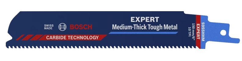 Bosch Expert Säbelsägeblatt ‘Medium-Thick Tough Metal’ S 955 HHM