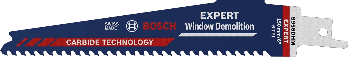 Bosch Expert Säbelsägeblatt ‘Window Demolition’ S 956 DHM