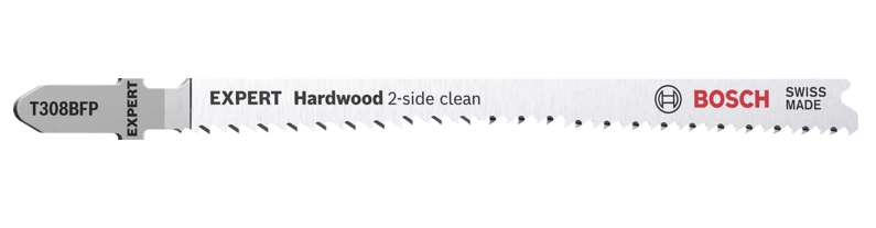 Bosch Expert Stichsägeblatt T 308 BFP ''Hardwood 2-side clean''