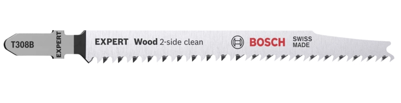 Bosch Expert Stichsägeblatt T 308 B ''Wood 2-side clean''