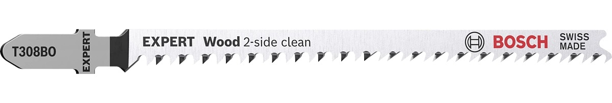 Bosch Expert Stichsägeblatt T 308 BO ''Wood 2-side clean''