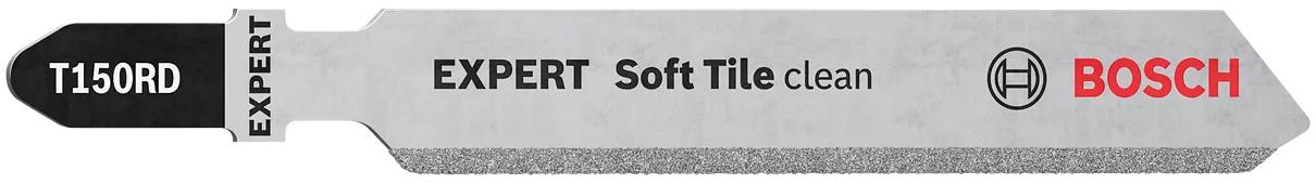 Bosch Professional Lame de scie sauteuse Expert Soft Tile Clean T 150 RD pack de 3