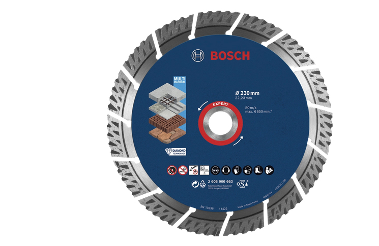 Bosch Expert Disque à tronçonner diamant Expert MultiMaterial