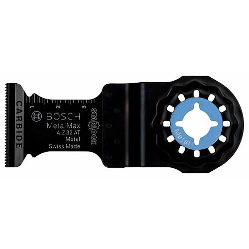 Bosch 10 Lames Plongeante Starlock Carbure Métal 32mm AIZ32AT