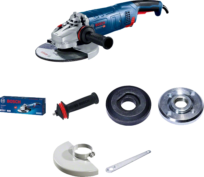 Bosch meuleuse bosch GWS 24-230 240.0 V 2400 W avec batterie sans fil 6.0 kg