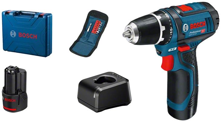 Bosch Professional Perceuse visseuse sans fil Bosch GSR 12V-15 BB