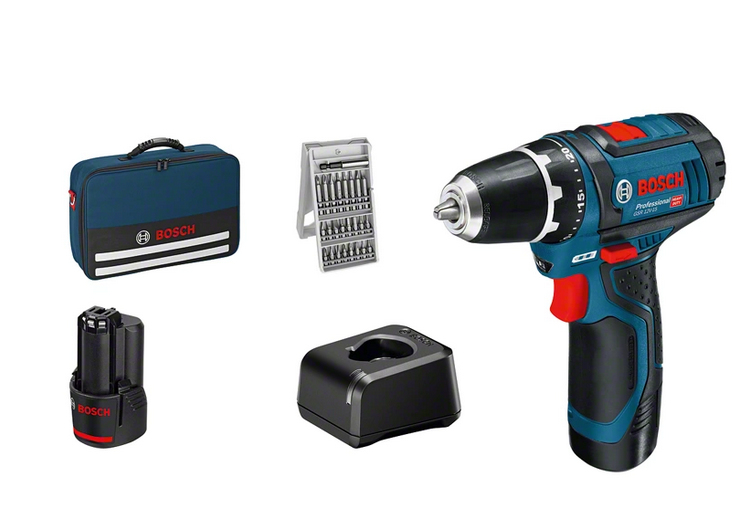 Bosch Akku-Bohrschrauber GSR 12V-15 Professional