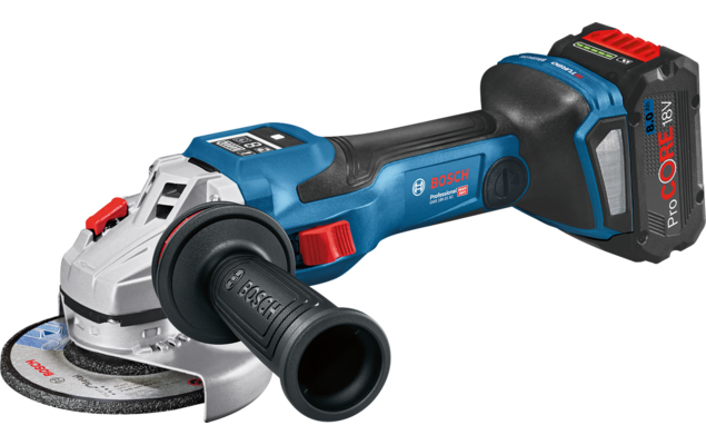 Bosch meuleuse bosch GWS 18V-15 SC 18.0 V 1500 W avec batterie sans fil 5.5 Ah 2.3 kg