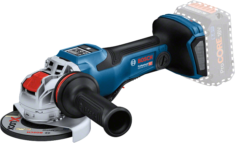 Bosch meuleuse GWX 18V-15 18.0 V 1500 5.5 sans batterie sans coffret