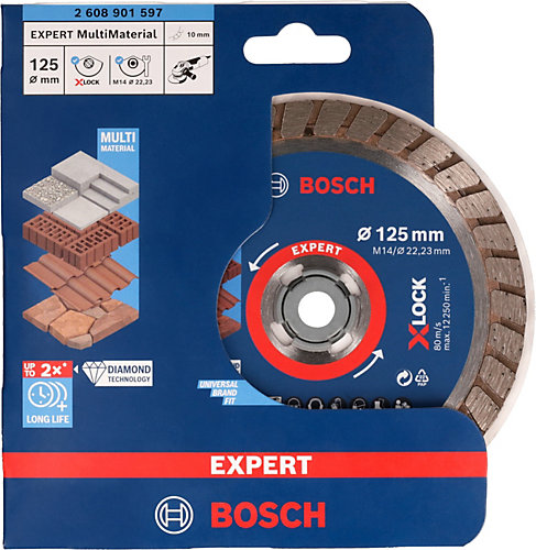 Bosch Disque diamant multi-matériaux  expert Ø125mm