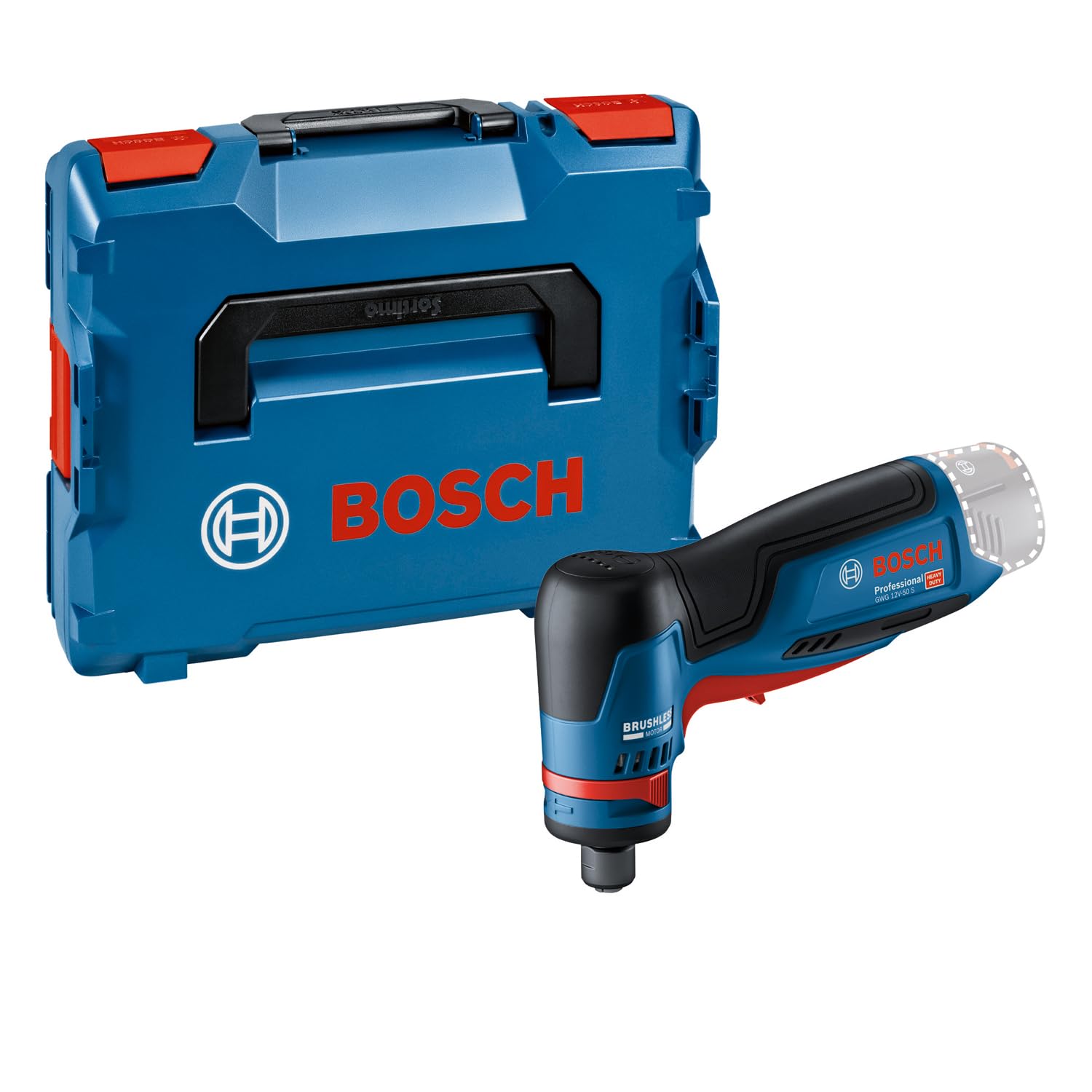 Bosch Professional Meuleuse droite sans fil GWG 12V-50 S Professional solo bleu/noir