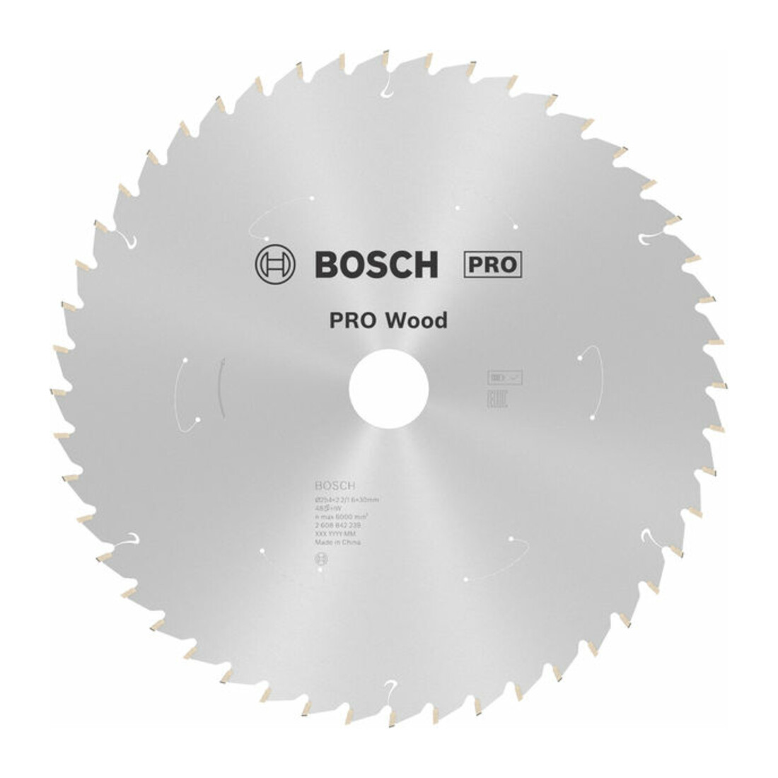 Bosch Lame de scie circulaire Standard for Wood , 254 x 30, 48 dents