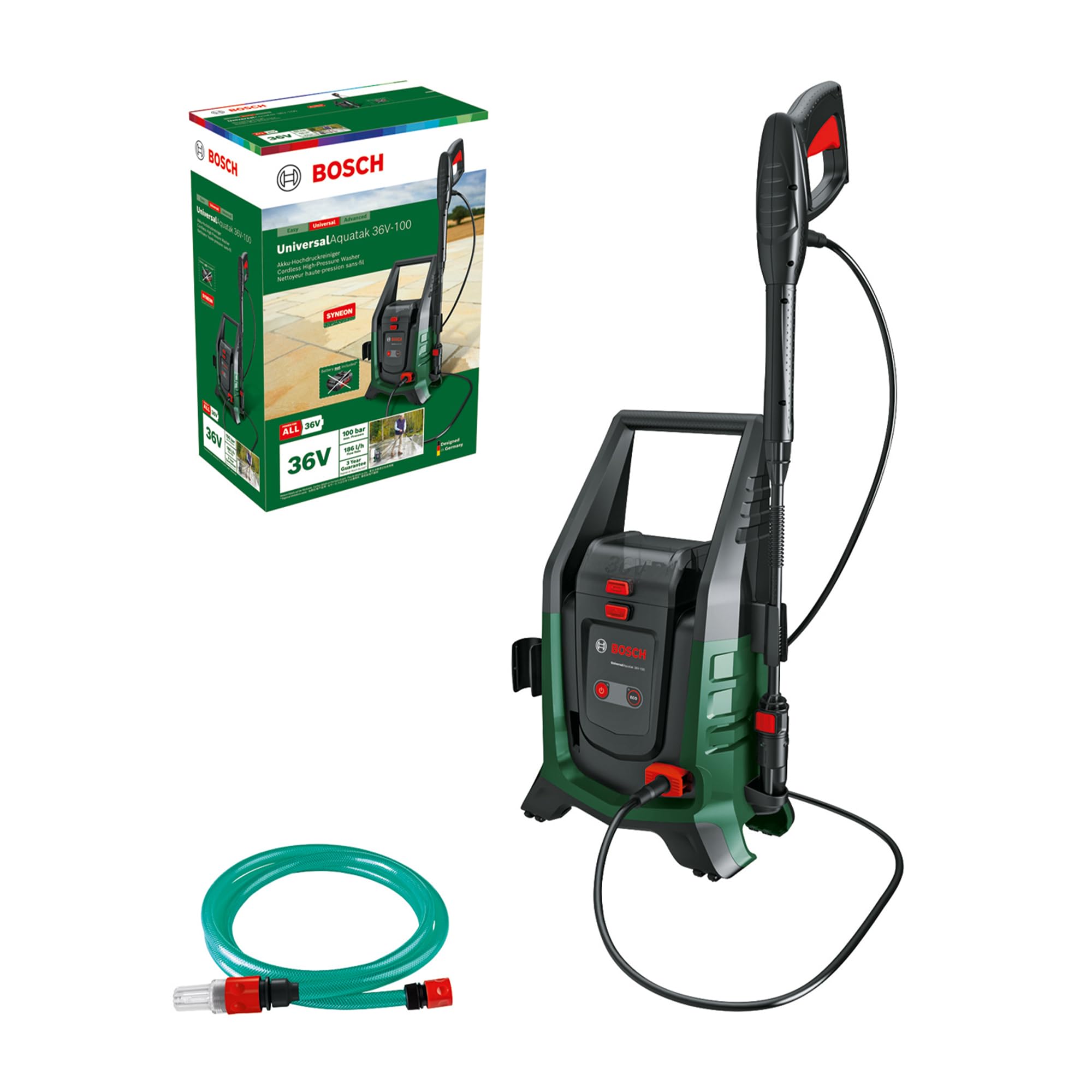 Bosch Akku-Hochdruckreiniger UniversalAquatak 36V-100 Solo