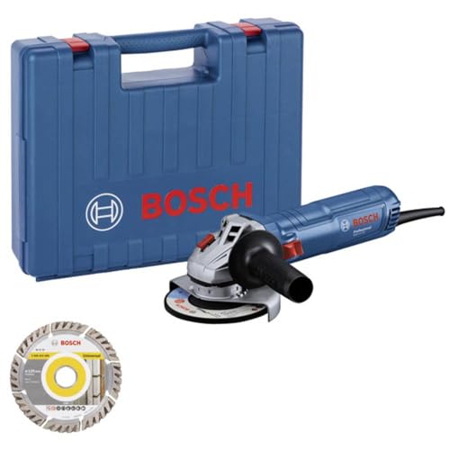 Bosch Winkelschleifer GWS 12-125 Professional + Diamant-Trennscheibe