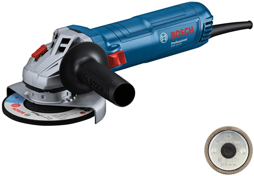 Bosch meuleuse bosch GWS 12-125 1603.0 V 1200 W sans batterie avec fil