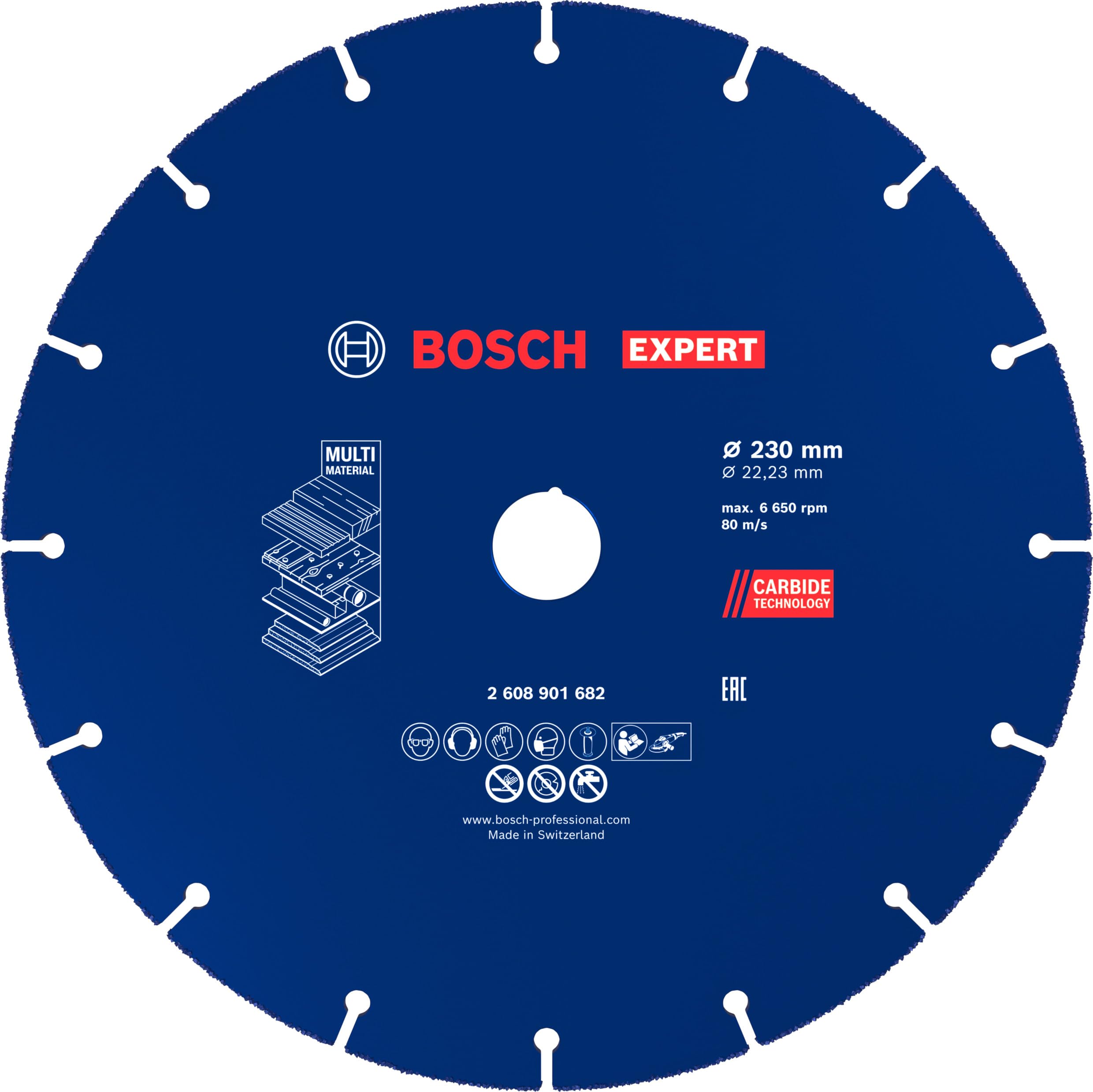 Bosch EXPERT Carbide MultiWheel Trennscheibe