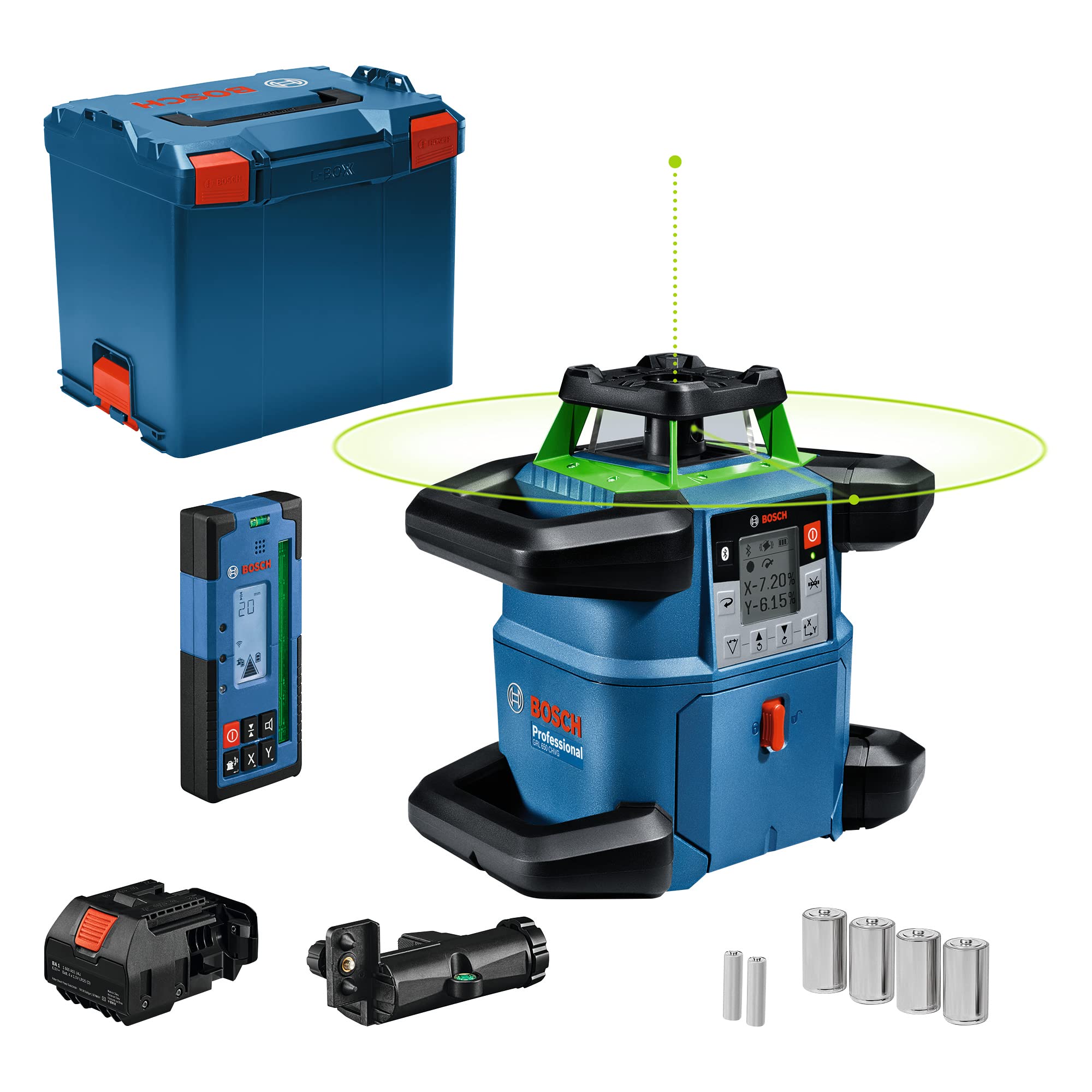 Bosch Akku-Rotationslaser GRL 650 CVHG Professional