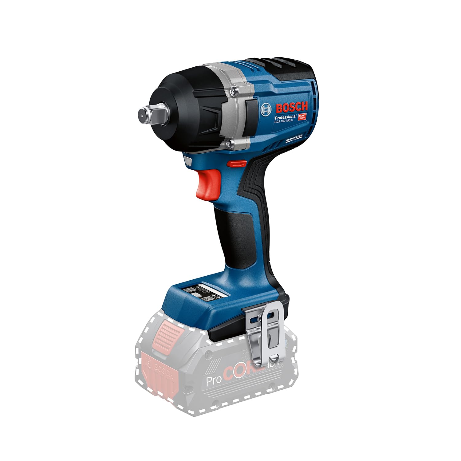 Bosch Akku-Schlagschrauber GDS 18V-750 C Professional solo