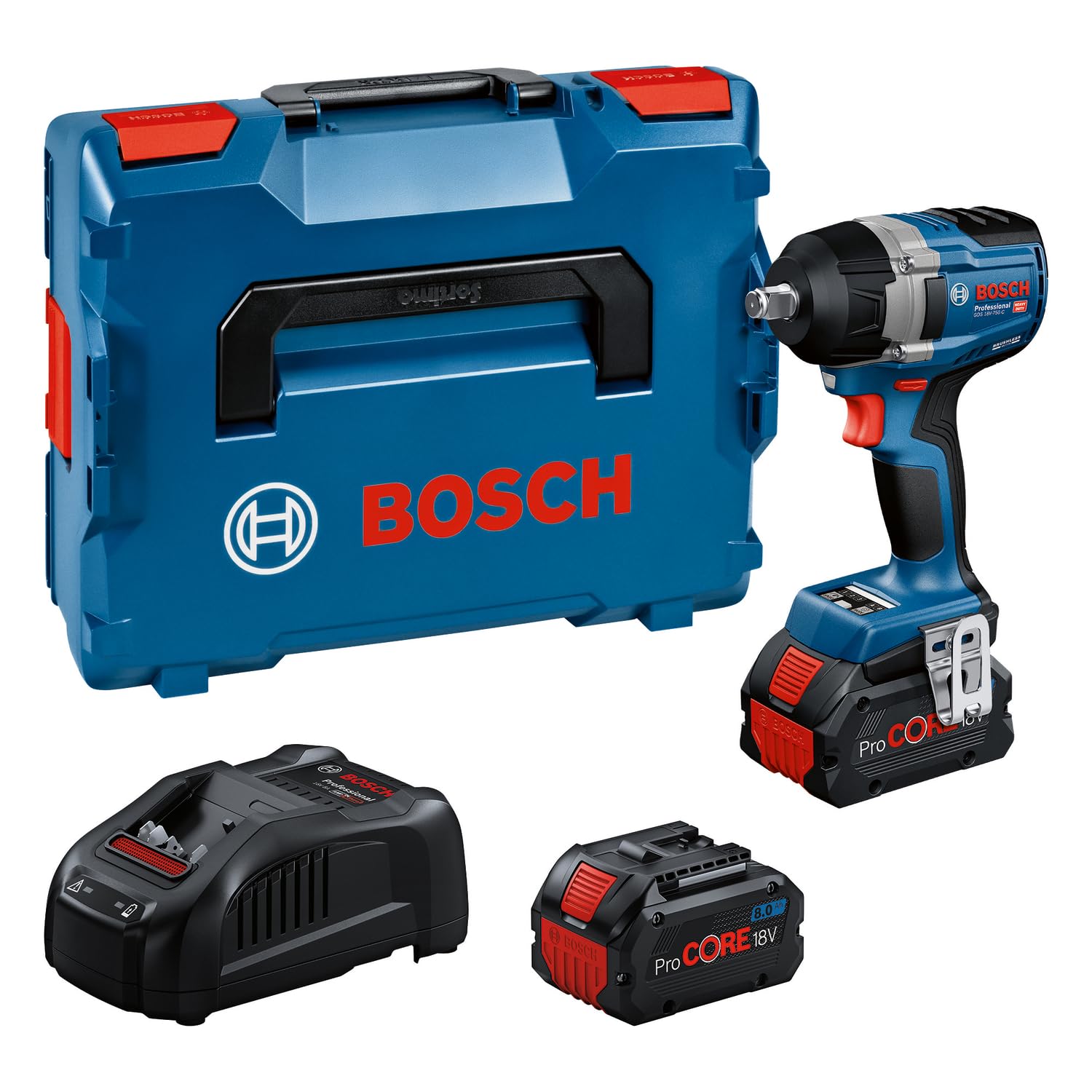 Bosch Akku-Schlagschrauber GDS 18V-750 C Professional