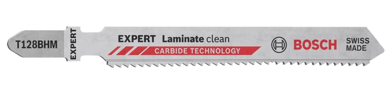 Bosch Expert Stichsägeblatt T 128 BHM ''Laminate Clean''