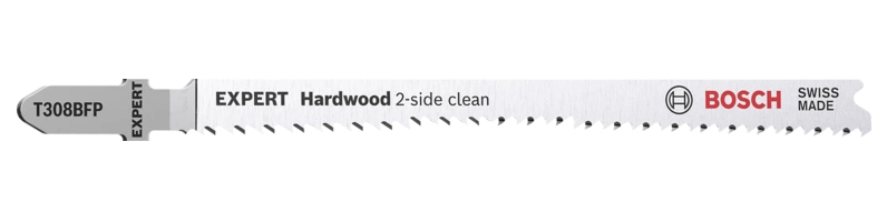 Bosch Expert Stichsägeblatt T 308 BFP ''Hardwood 2-side clean''