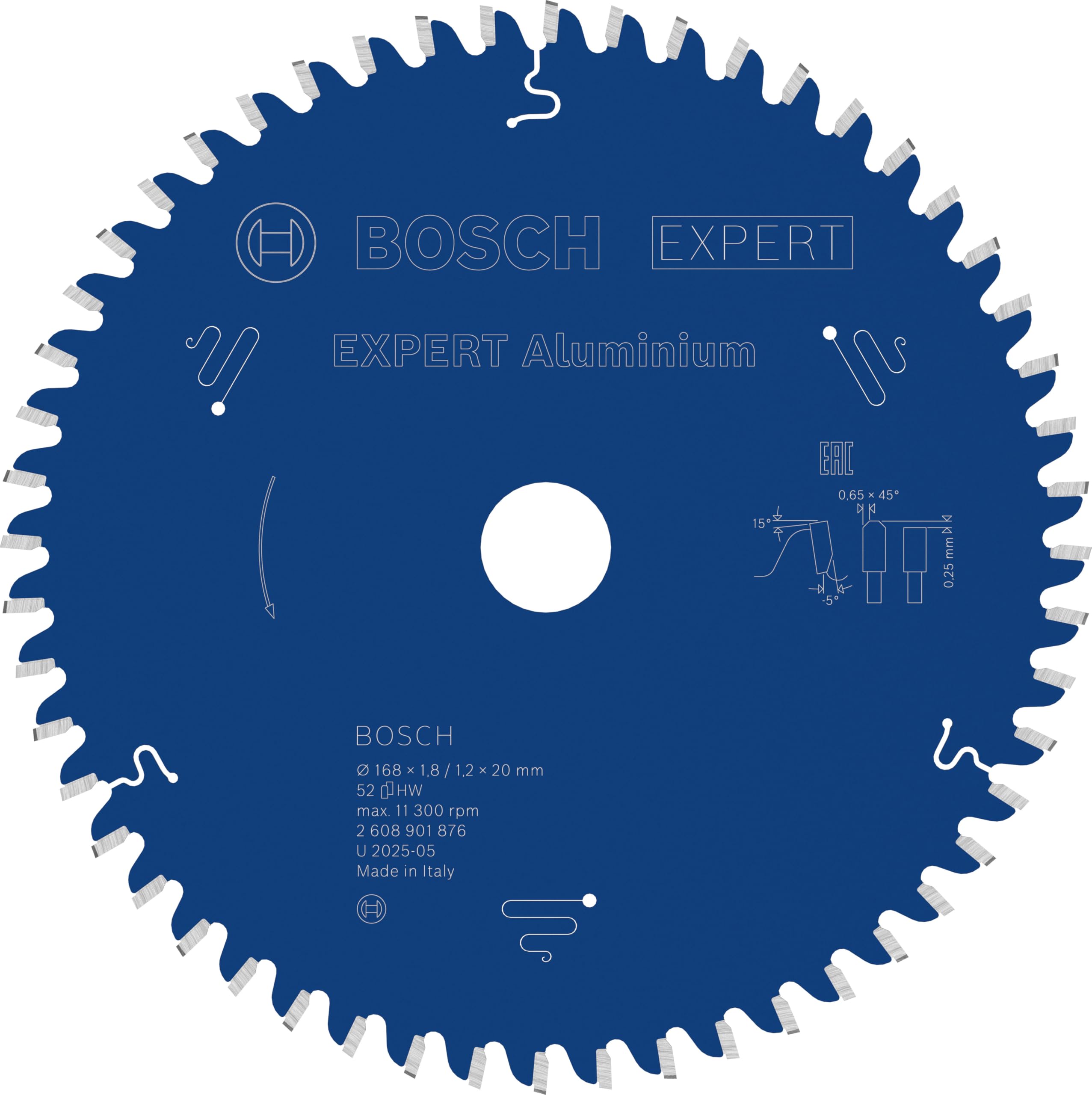 Bosch Kreissägeblatt Expert for Aluminium