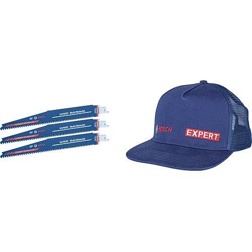 Bosch Expert Säbelsägeblatt ‘Multi Material’ S 1156 XHM + gratis EXPERT Cap