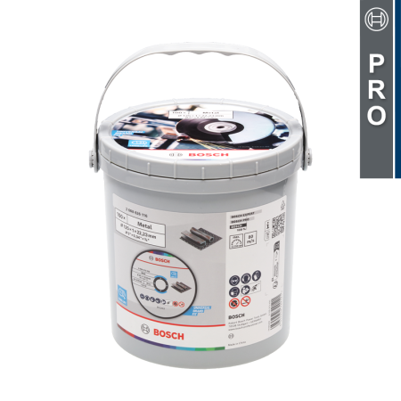 Bosch Lot de 100 disques à tronçonner métal Ø 125 mm