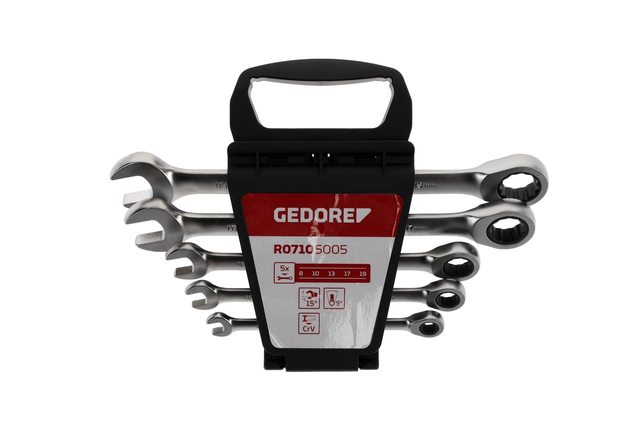 GEDORE Red Ringratschen-Maulschlüssel-Satz
