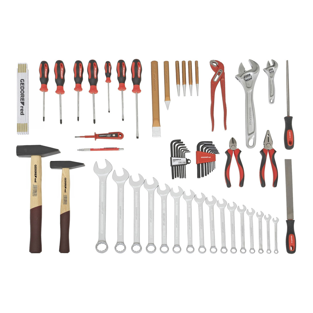 GEDORE Gedore R21650059 Ensemble d’outils ALLROUND dans une mallette, 59 pièces