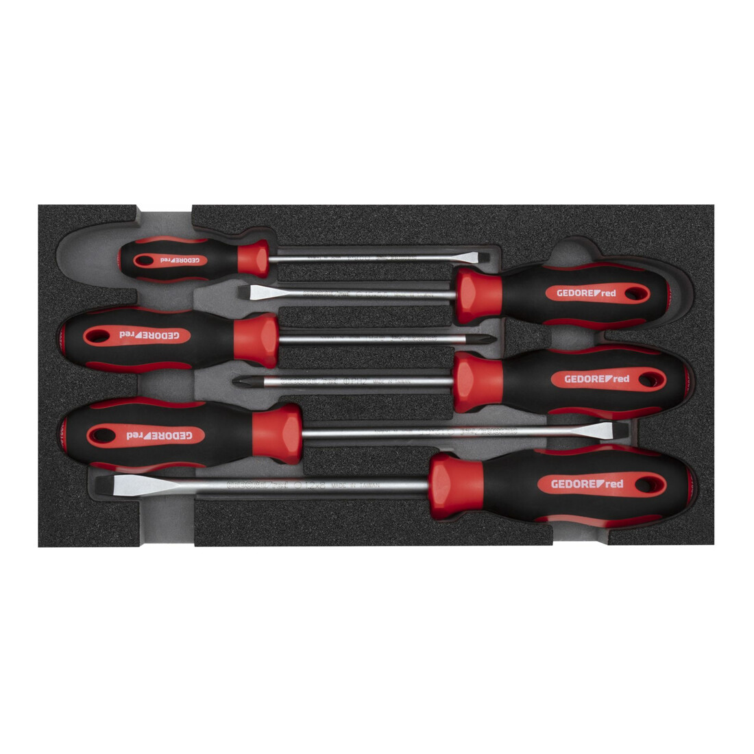 GEDORE Gedore Set de tournevis PH+SL 2/6 module CT, 6 pièces R22150013
