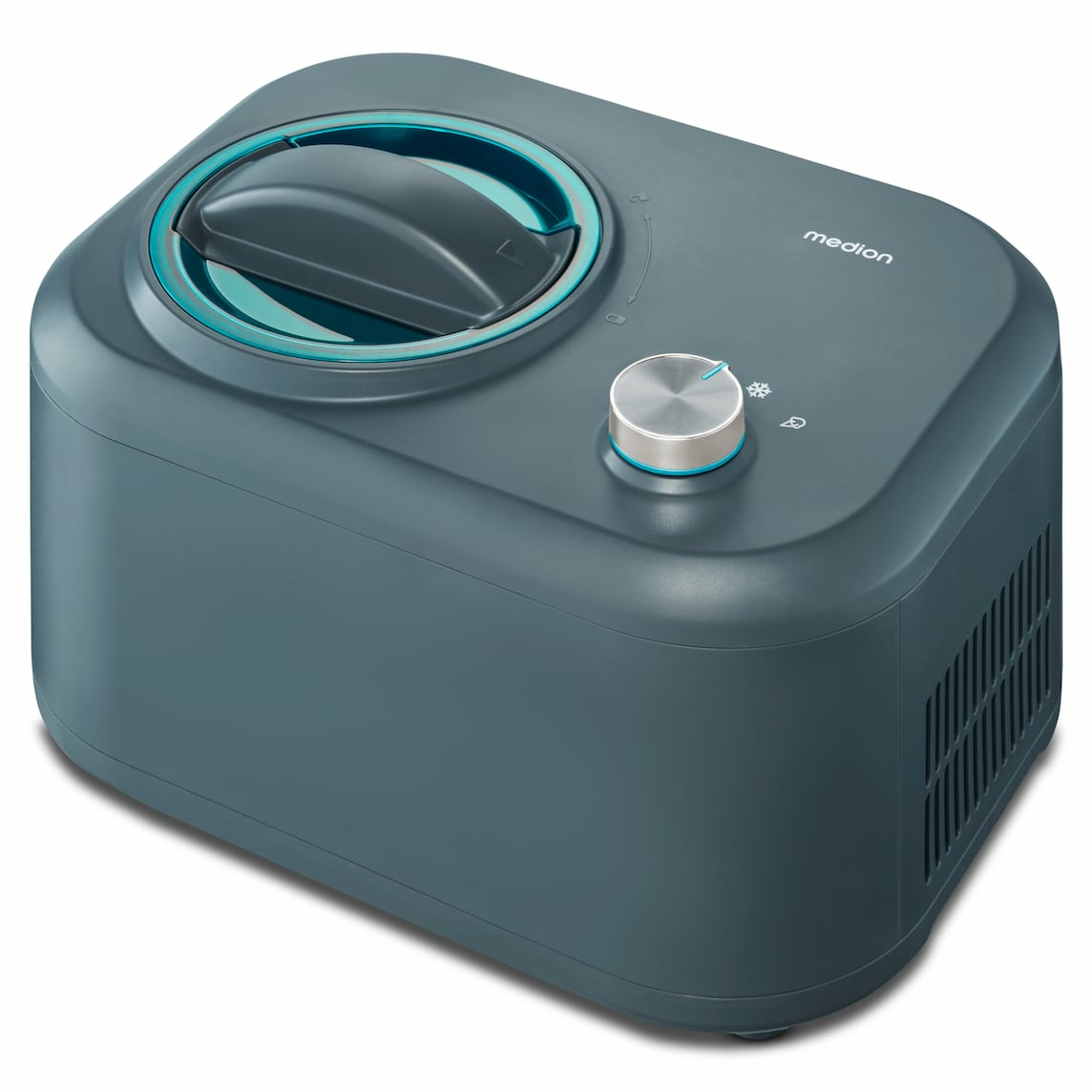 Medion LIFE Eismaschine MD 10169 (schwarz/edelstahl
