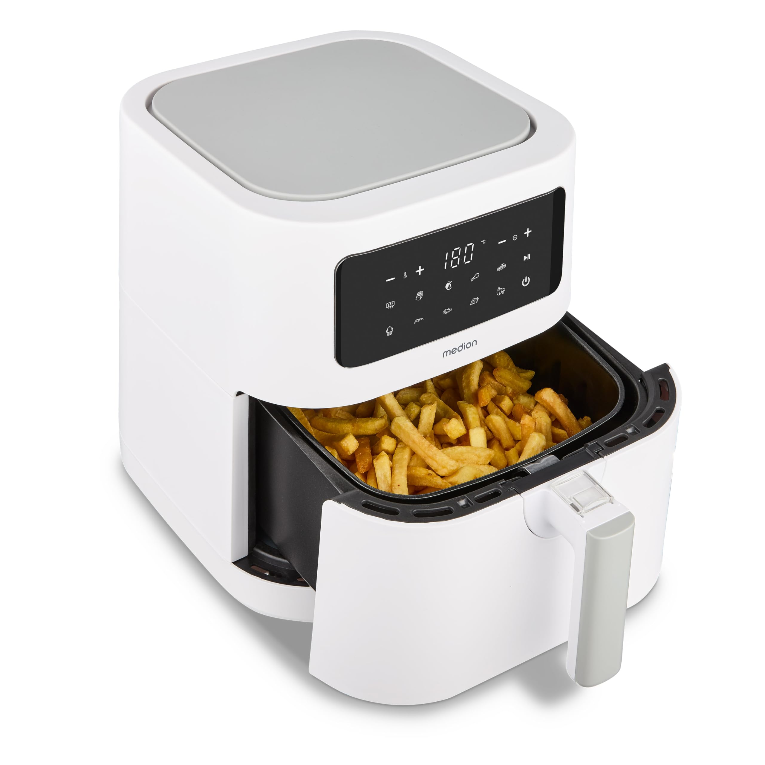 Medion HeiÃluftfritteuse Life MD 11740 E40 XL (weiÃ (matt)