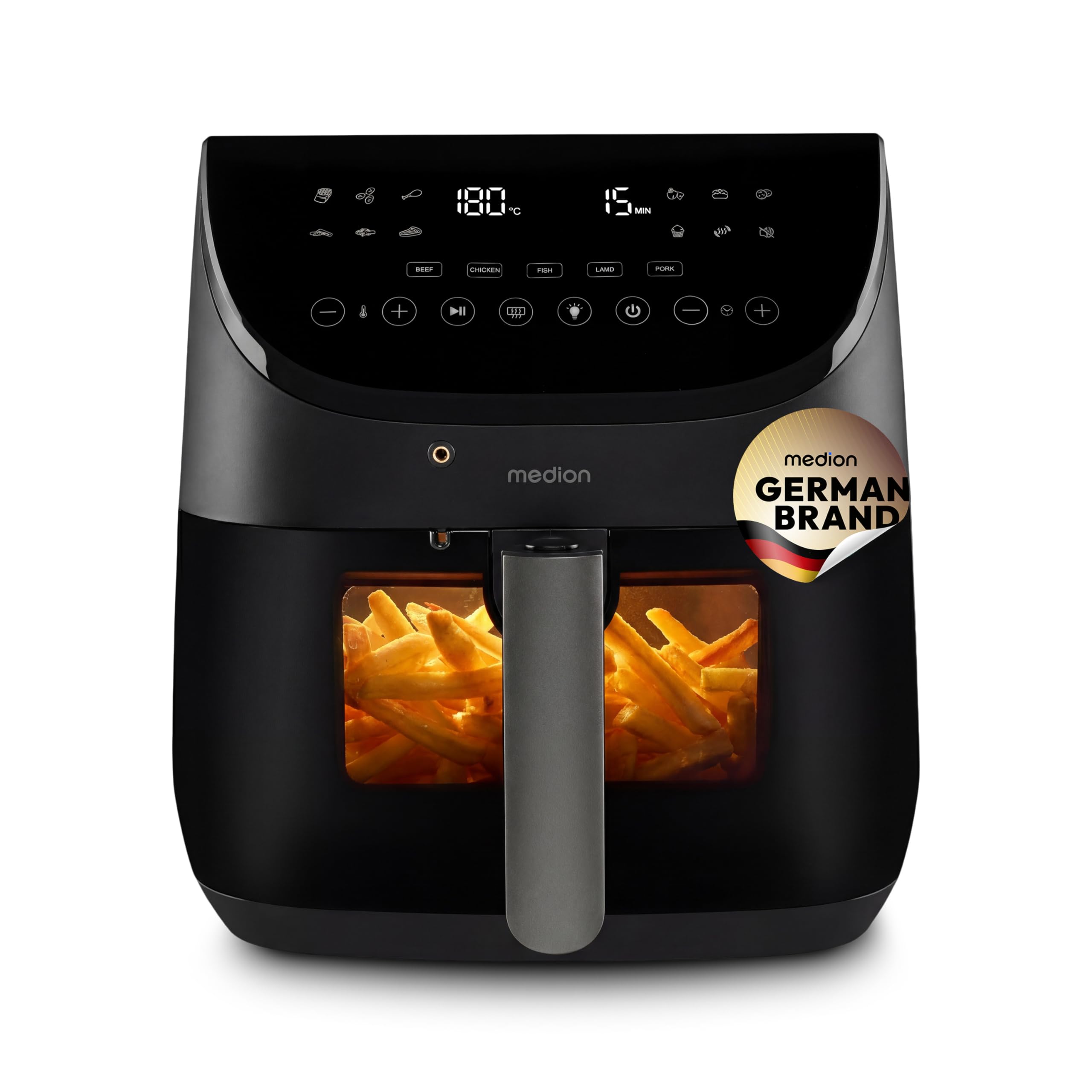 Medion HeiÃluftfriteuse Life X20 MD 13060 XL (schwarz