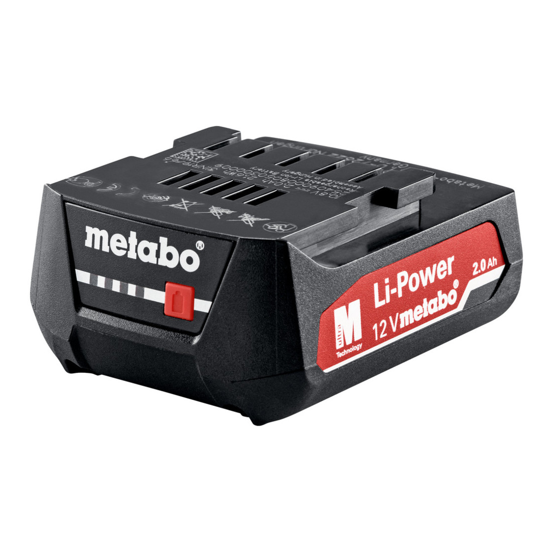 Metabo Batterie 12 V, 2,0 Ah, Li-Power, « AIR COOLED » metabo