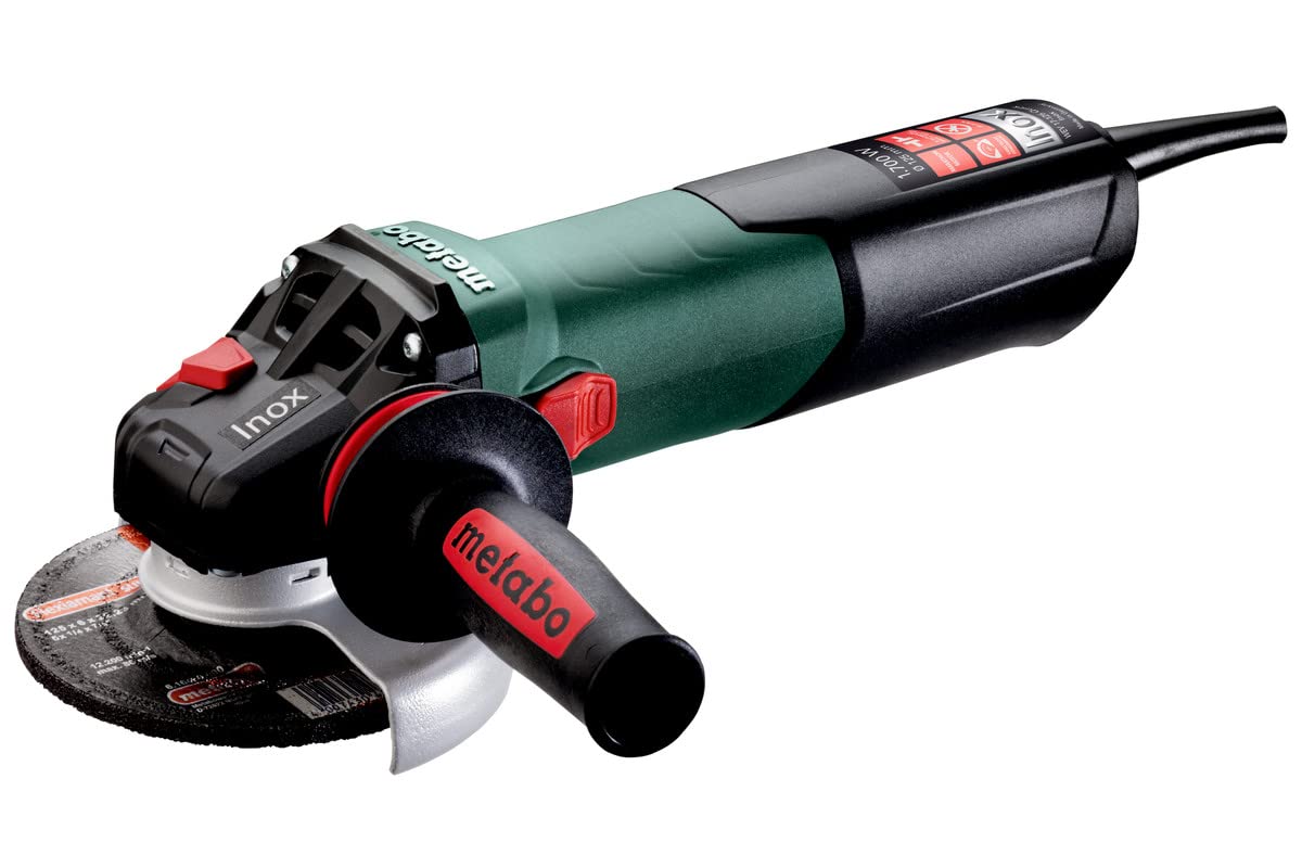 Metabo meuleuse metabo WEV 17-125 1700 W sans batterie avec fil