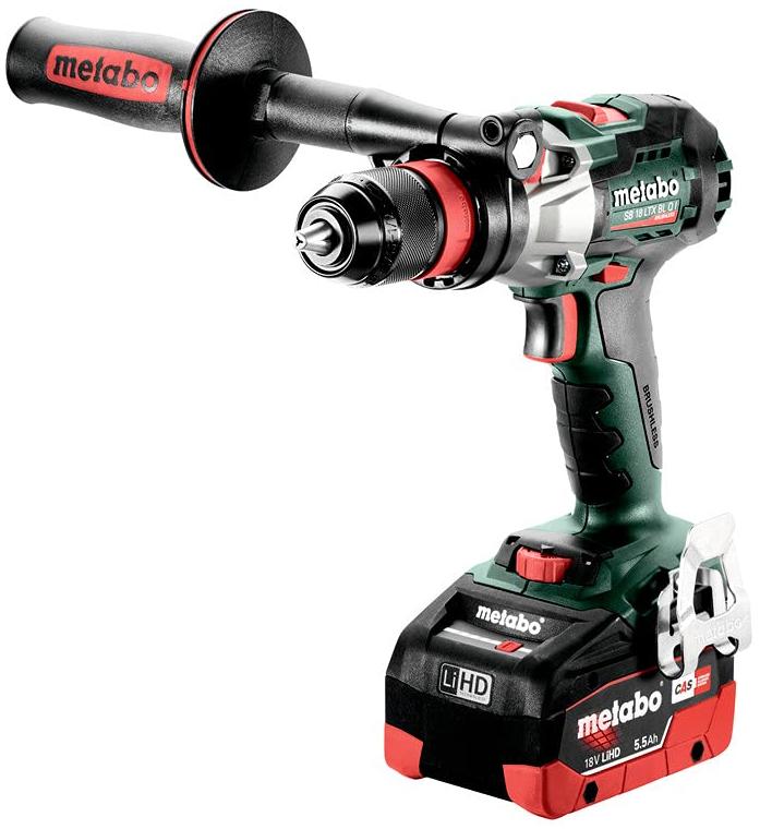 Metabo perceuse metabo à percussion SB 18 L 18.0 V avec batterie 5.5 Ah sans coffret