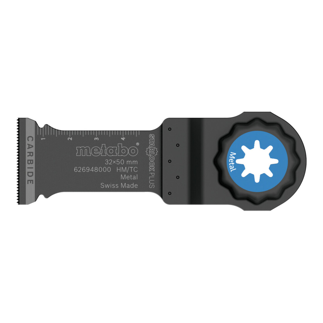 Metabo Lame de scie de précision « Starlock Plus », métal, carbure, 32 x 50 mm (626948000)