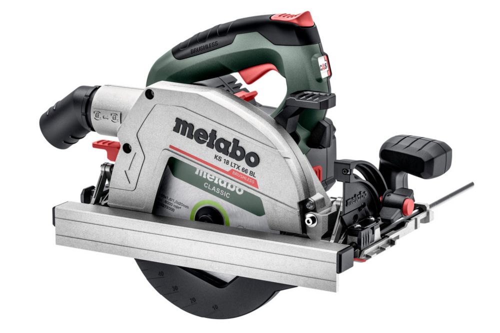 Metabo Scie circulaire portative sans fil KS 18 LTX 66 BL metaBOX 340