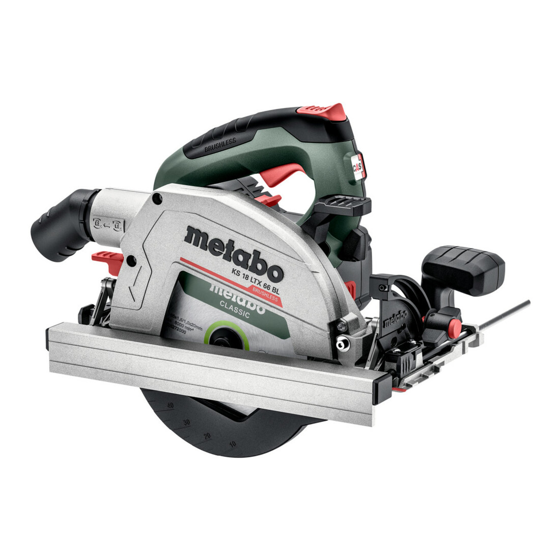 Metabo Scie circulaire portative sans fil KS 18 LTX 66 BL carton