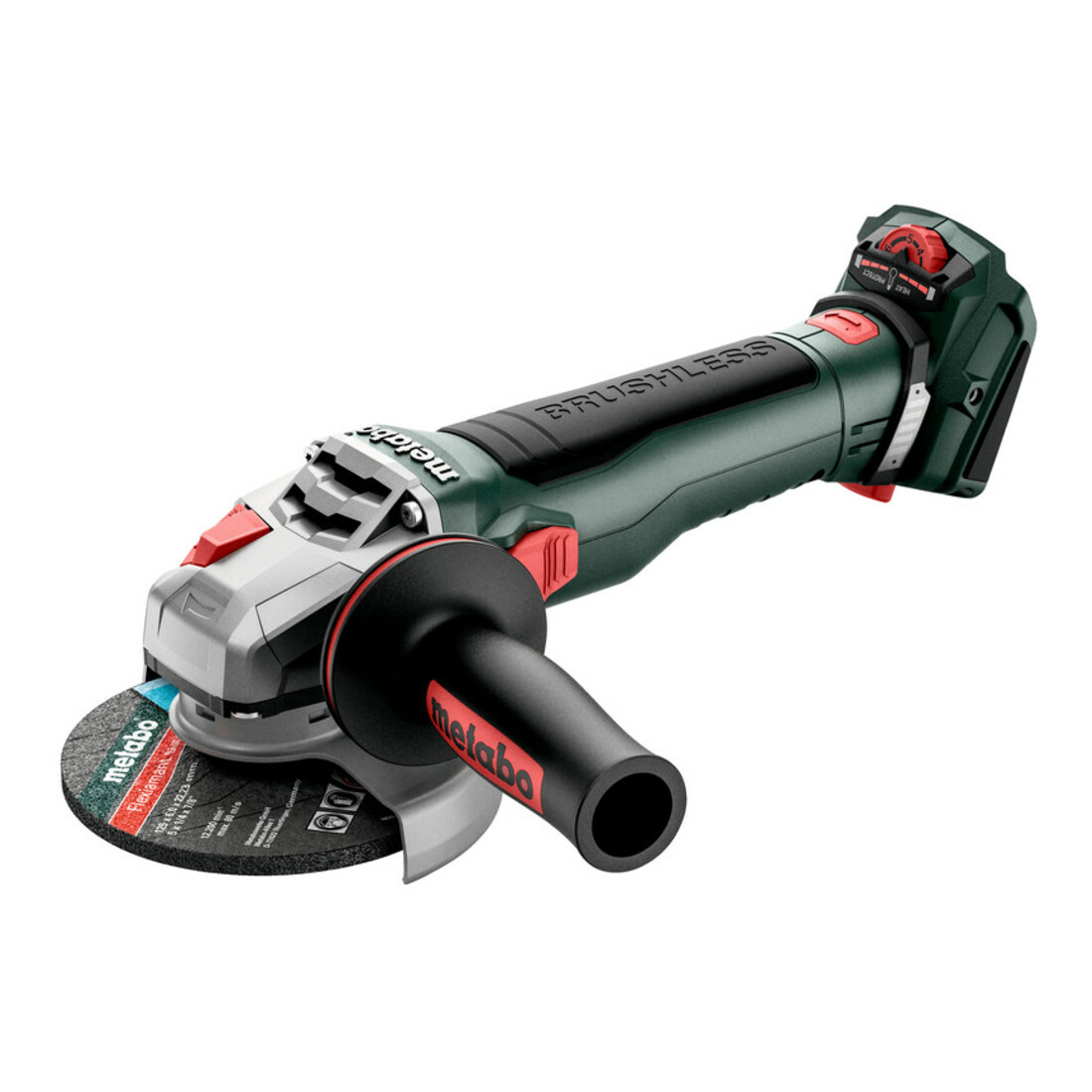 Metabo Meuleuse d'angle sans fil WVB 18 LT BL 11-125 Quick, metaBOX 165 L