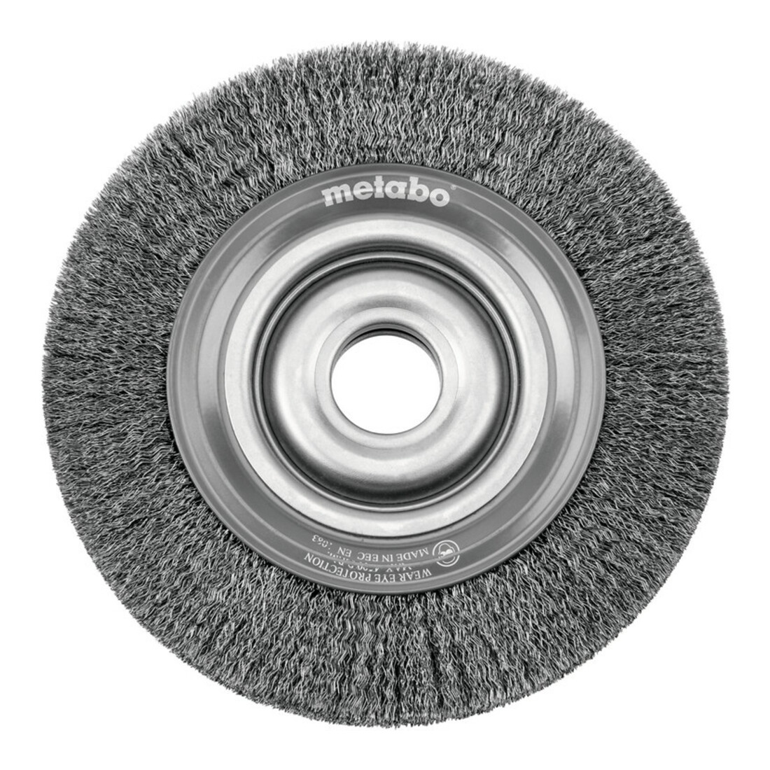 Metabo Brosse circulaire en fil d'acier 150x28x1/2'/0,3 mm pour meuleuse double, version USA