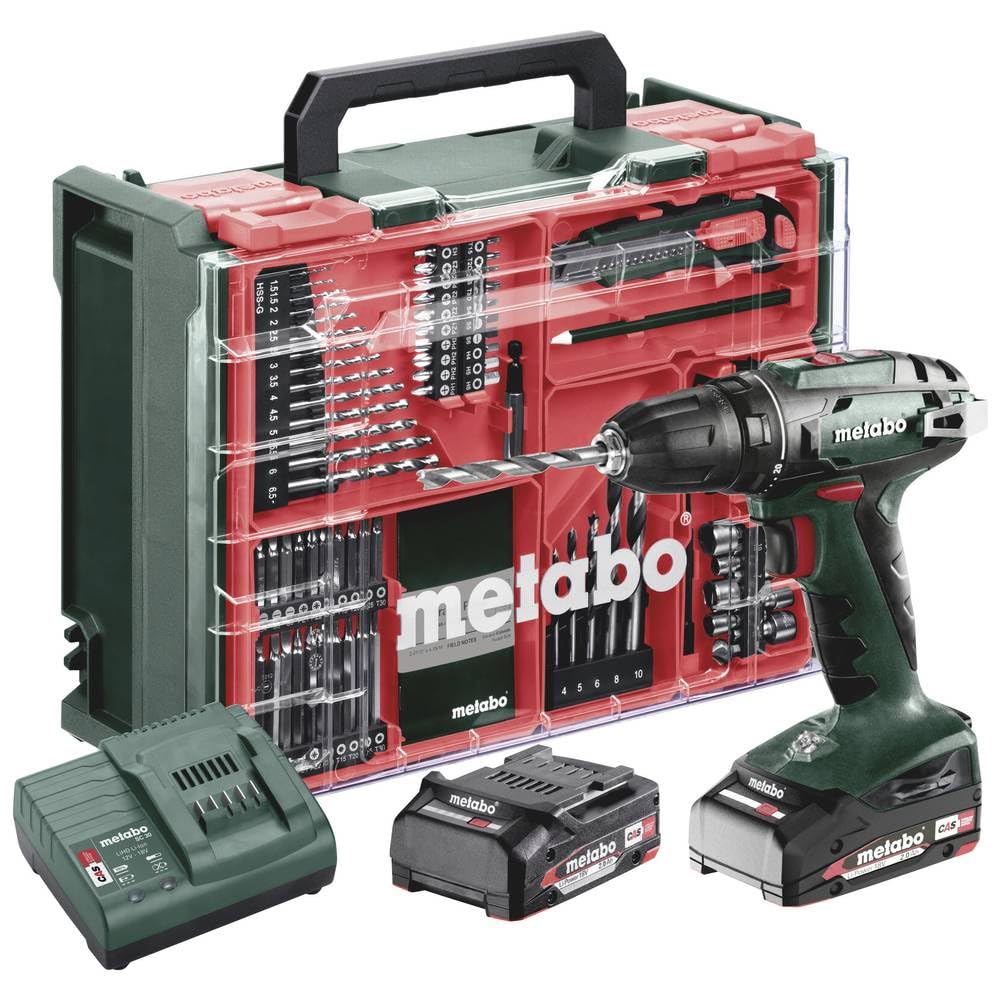 Metabo Metabo BS 18 Set Akku-Bohrschrauber