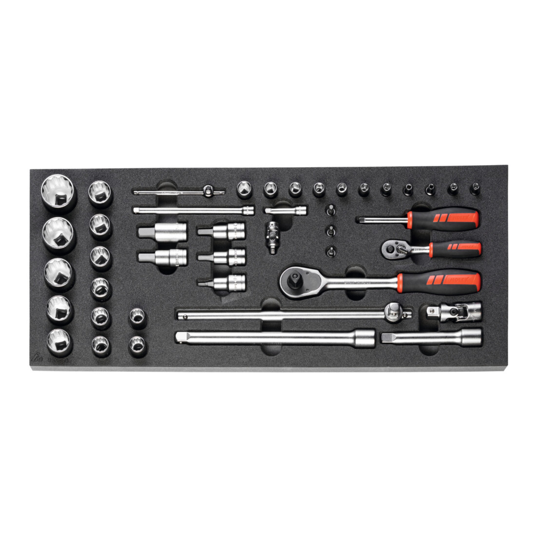 HOLEX Holex Jeu de douilles 1/2 et 1/4 pouce, Nombre d'outils: 41