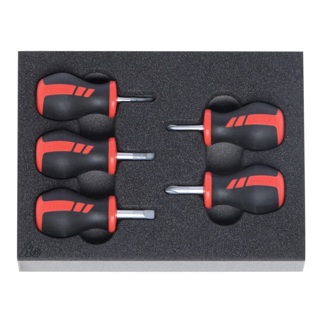 HOLEX Holex Jeux de tournevis, Nombre d'outils: 5