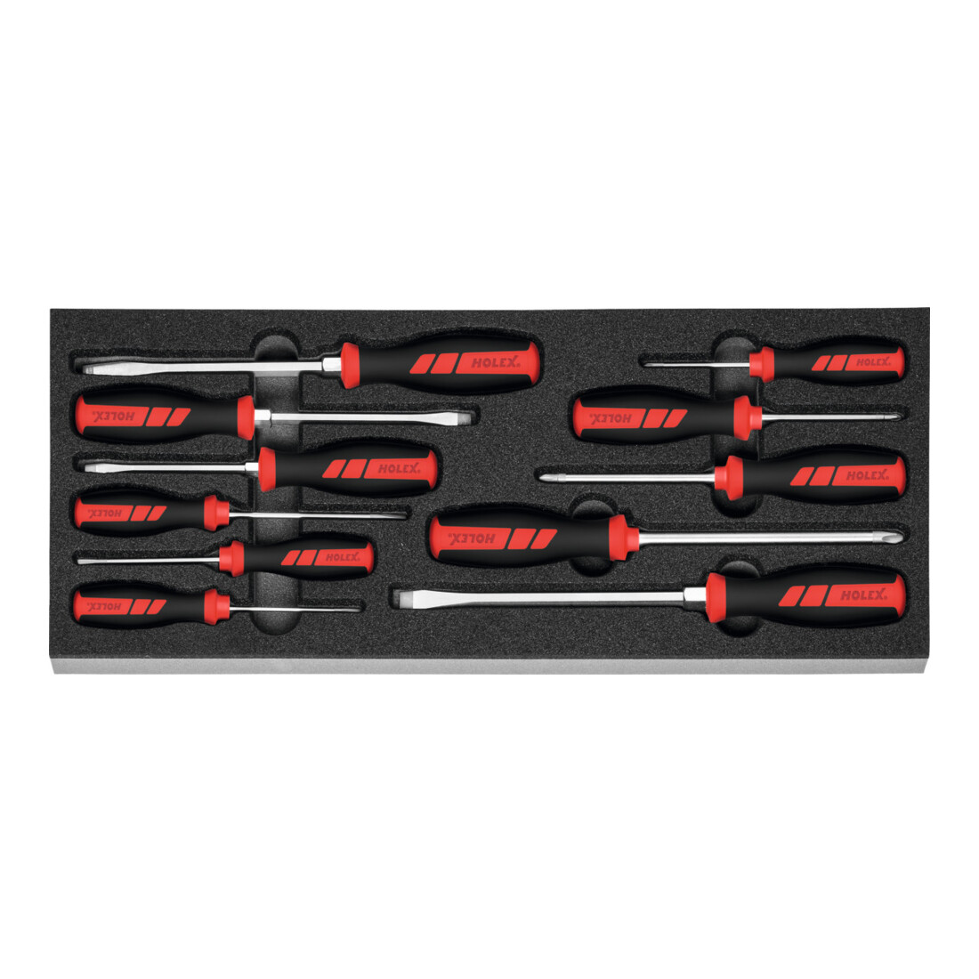 HOLEX Holex Jeux de tournevis, Nombre d'outils: 11