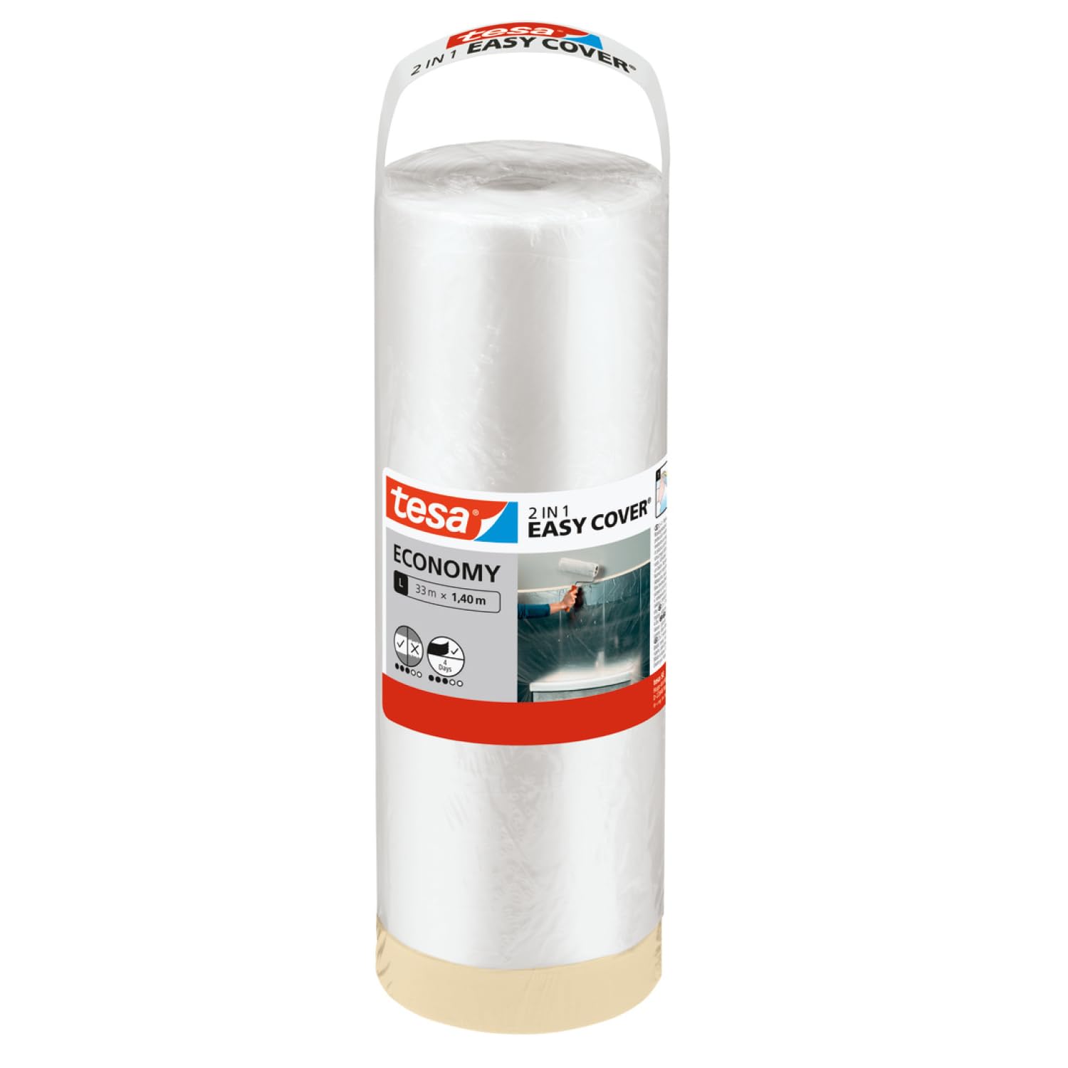 TEAC tesa Easy Cover Economy Nachfüllung L 33m x 1.40m